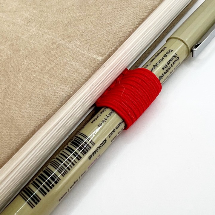 samoprzylepny uchwyt na długopis do notesu – kwadrat