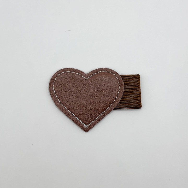 samoprzylepny uchwyt na długopis do planera – serce