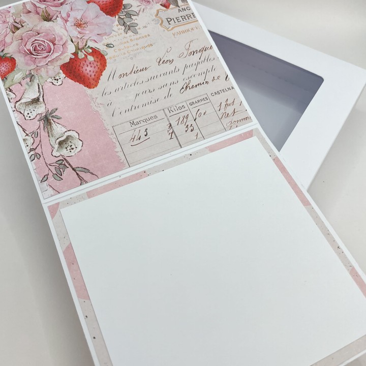 Kartka ślubna premium z shakerem i kwiatami 3D – para młoda, rękodzieło Marta Zaborowska