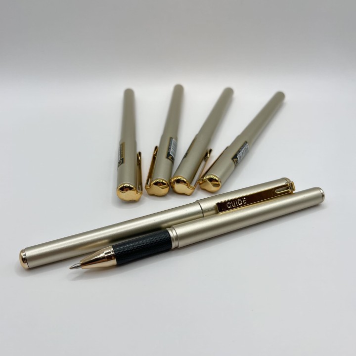 żelopis złoty 0.7 mm – metaliczny długopis żelowy do journalingu i kartek, Craftvena