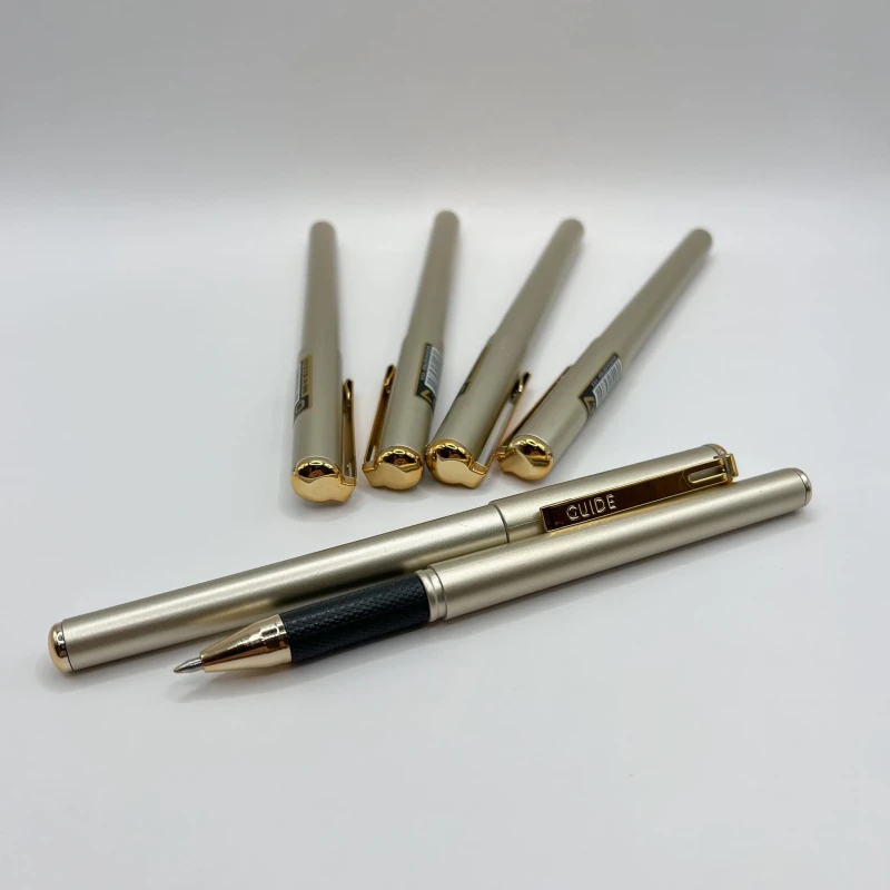 żelopis złoty 0.7 mm – metaliczny długopis żelowy do journalingu i kartek, Craftvena