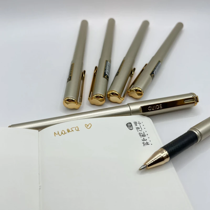 żelopis złoty 0.7 mm – metaliczny długopis żelowy do journalingu i kartek, Craftvena