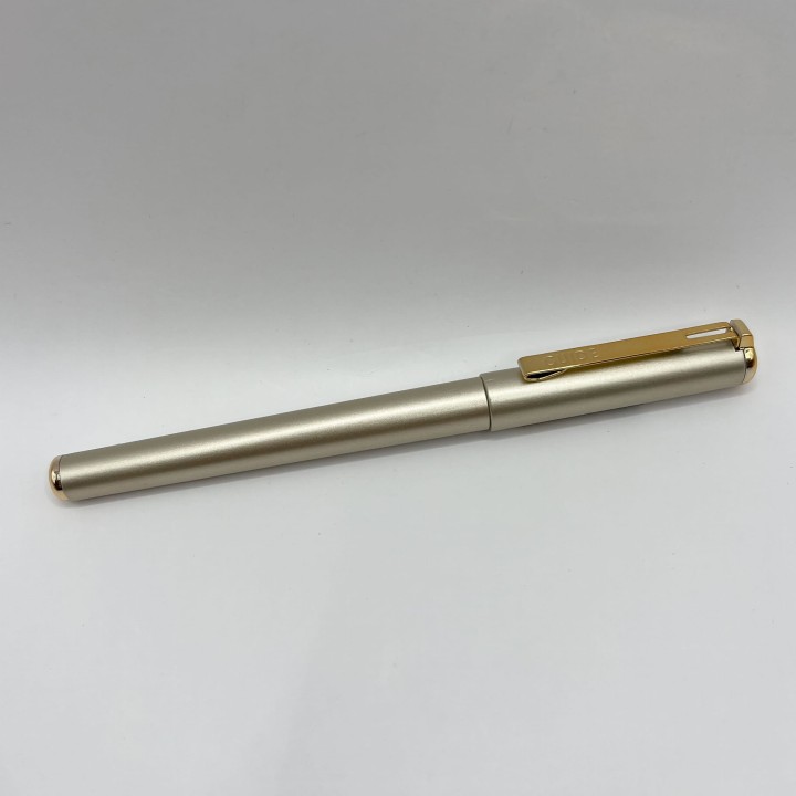 żelopis złoty 0.7 mm – metaliczny długopis żelowy do journalingu i kartek, Craftvena