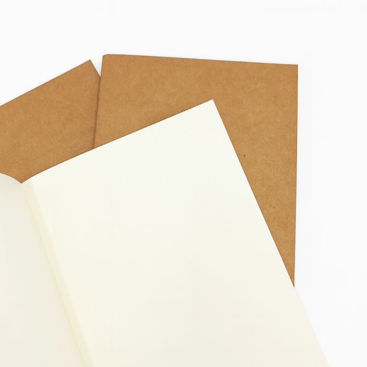 Wkład notesowy Craftvena – gładkie kartki do travel journali i skórzanych notesów