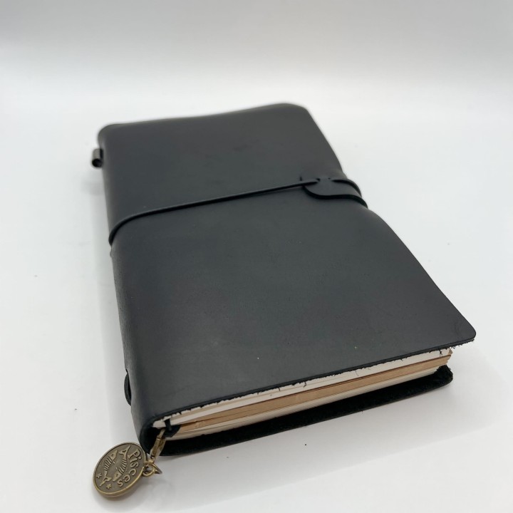 Travel Journal Craftvena – skórzany notes z wymiennymi wkładami i zawieszką