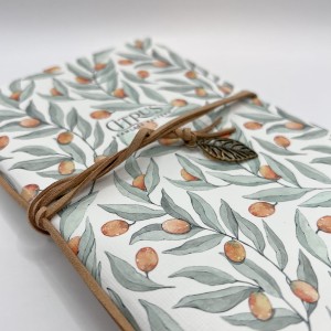 Notes z rzemykiem i zawieszką – papier o fakturze, styl vintage, Craftvena