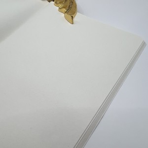 Notes z rzemykiem i zawieszką – papier o fakturze, styl vintage, Craftvena