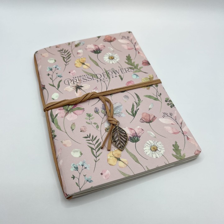 Vintage journal z papierem o fakturze – Craftvena, handmade look