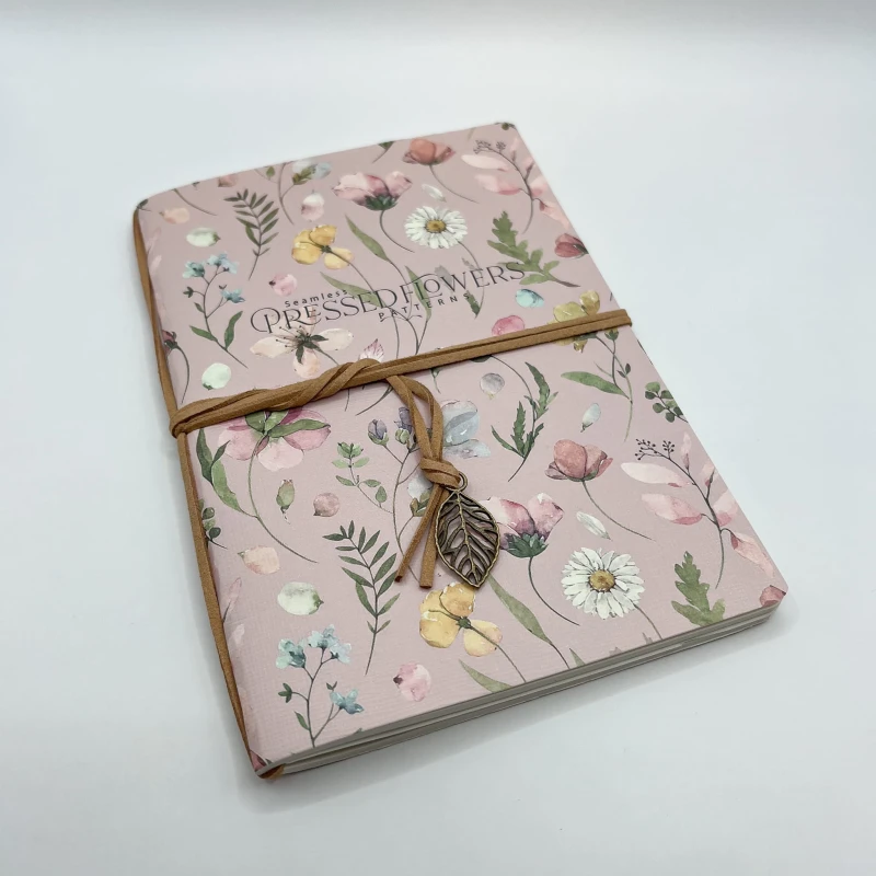 Vintage journal z papierem o fakturze – Craftvena, handmade look