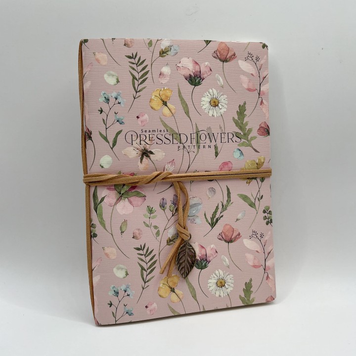 Vintage journal z papierem o fakturze – Craftvena, handmade look