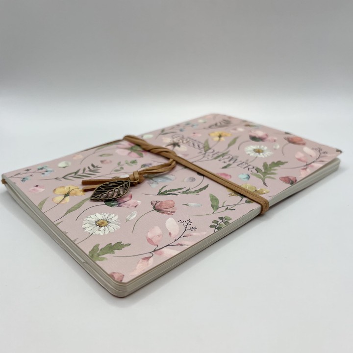 Vintage journal z papierem o fakturze – Craftvena, handmade look