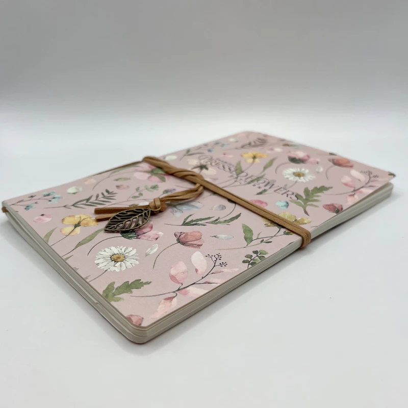 Vintage journal z papierem o fakturze – Craftvena, handmade look