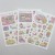 Zestaw naklejek kawaii idealne do journalingu i scrapbookingu