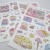 Zestaw naklejek kawaii idealne do journalingu i scrapbookingu
