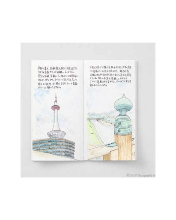 Wymienny wkład TRAVELERS notebook Regular 027 Szkicownik do akwareli