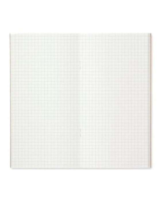 Wymienny wkład TRAVELER notebook Regular w kratkę 002