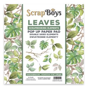 POPLE-01 zestaw papierów Scrap Boys